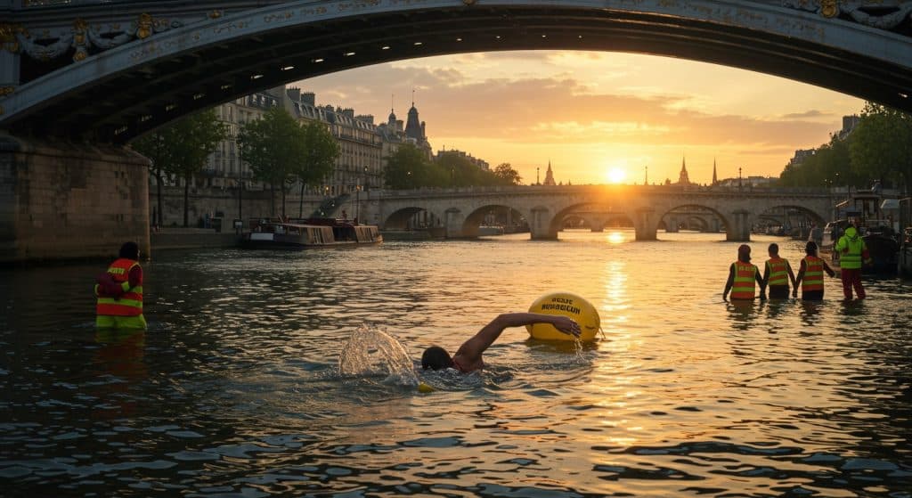 Baignade dans la Seine : Le Mystère des Bouées Jaunes
