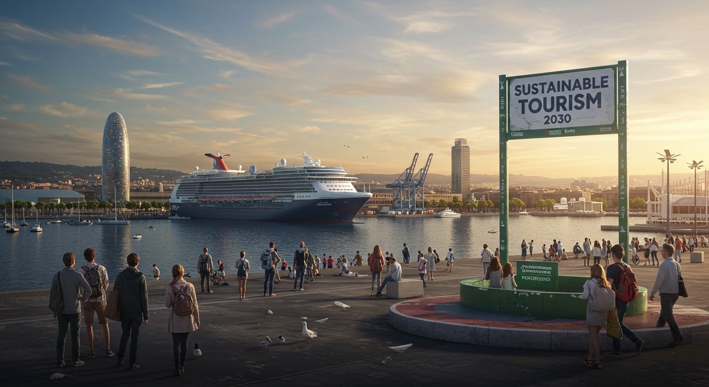 Barcelone réduit l’accueil des croisières pour lutter contre le surtourisme. Découvrez les impacts et solutions d’ici 2030 pour une ville plus durable.
