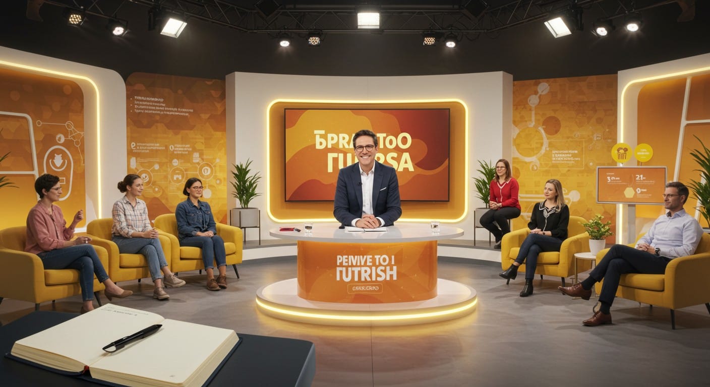 Découvrez "Bel & Bien Ensemble", le nouveau talk-show d’Agathe Lecaron sur France 2, axé sur le bien-être et la prévention, avec des chroniqueurs et un public actif.