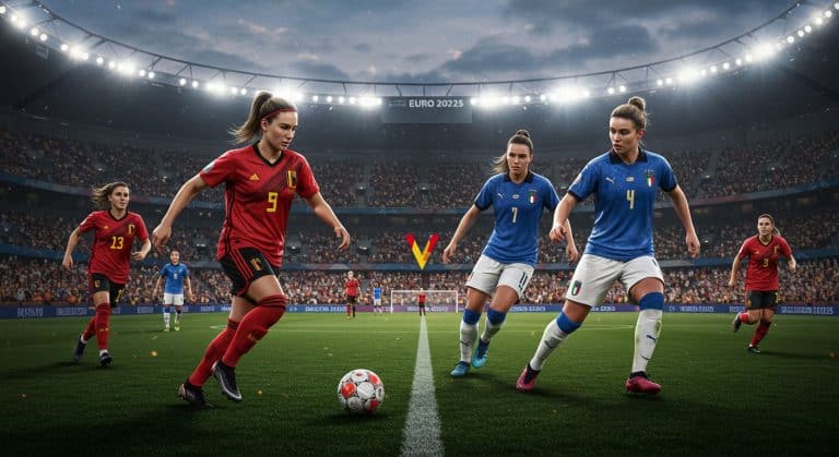 Belgique-Italie Euro Féminin 2025 : Horaire et Chaîne TV