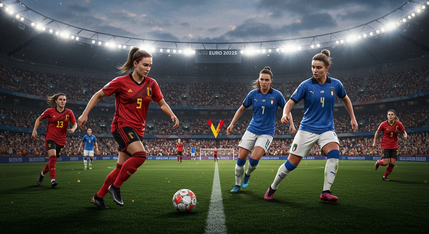 Belgique-Italie à l’Euro féminin 2025 : match crucial du groupe B ! Découvrez l’horaire, la chaîne TV et les clés du duel pour lancer la compétition.