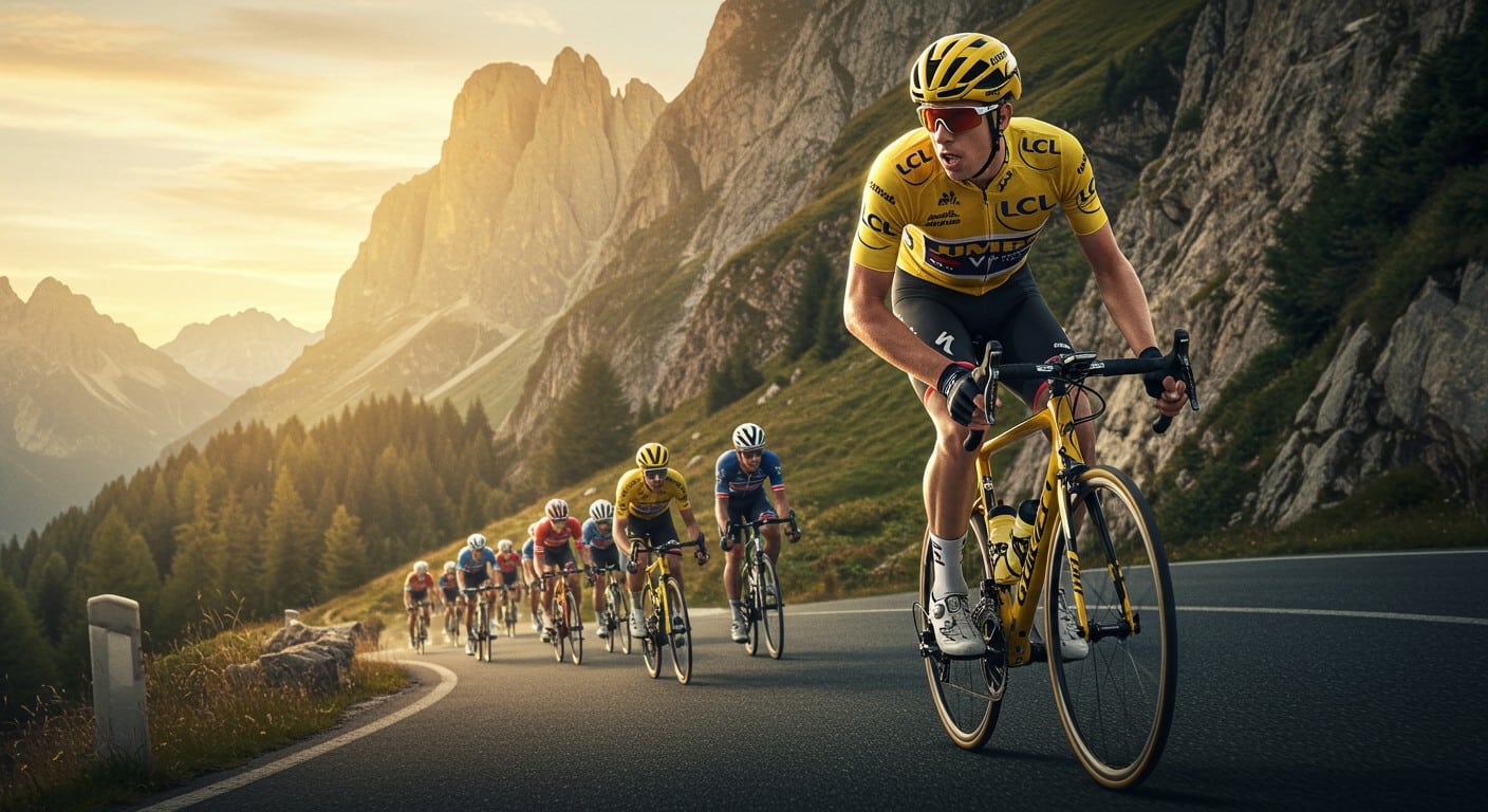 Ben Healy, super-combatif du Tour de France 2025, a brillé avec une victoire d’étape et deux maillots jaunes. Découvrez son parcours épique !