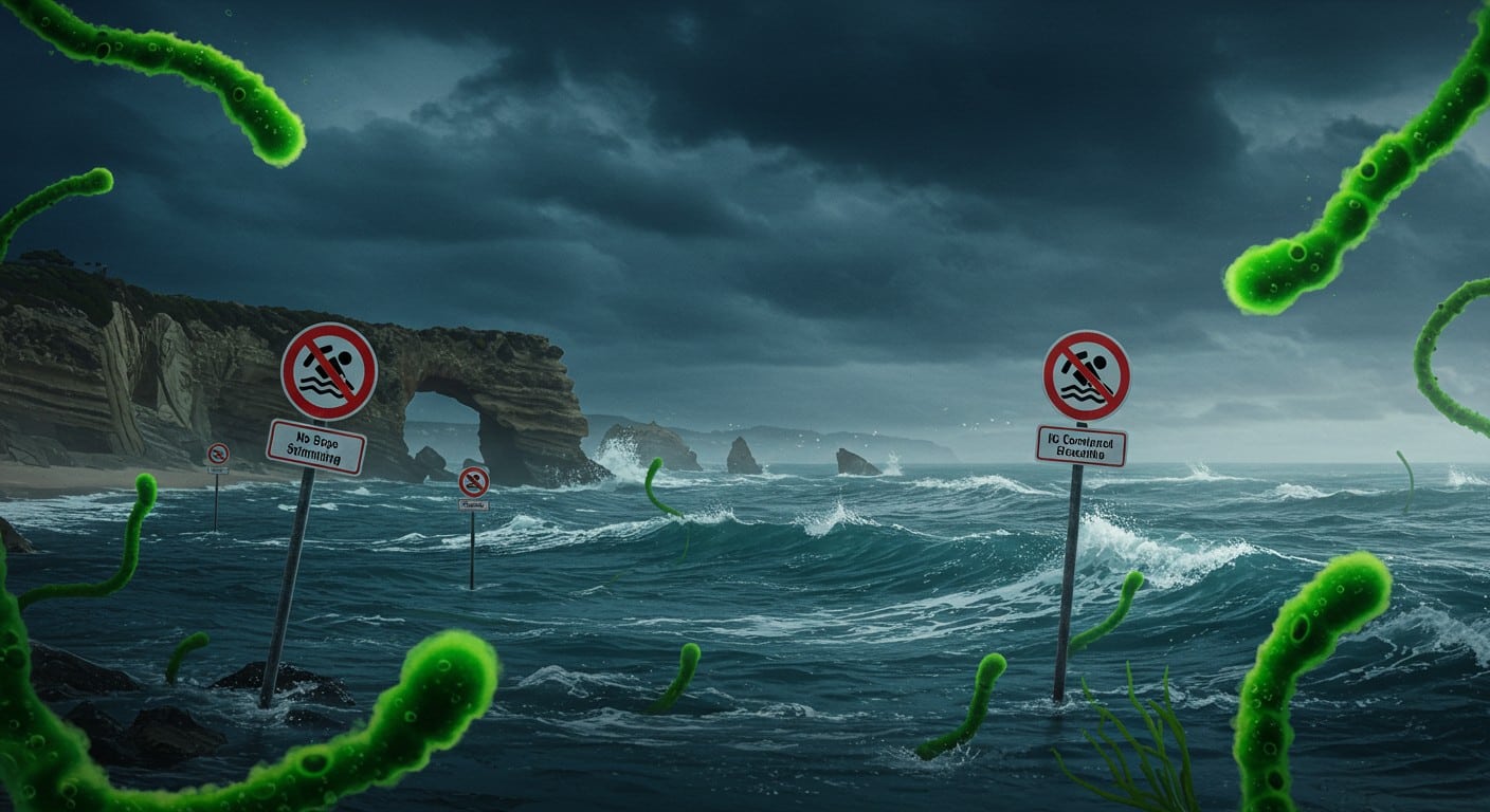 Une algue toxique ferme la plage du Port-Vieux à Biarritz. Découvrez les causes, impacts et solutions face à ce phénomène inquiétant.