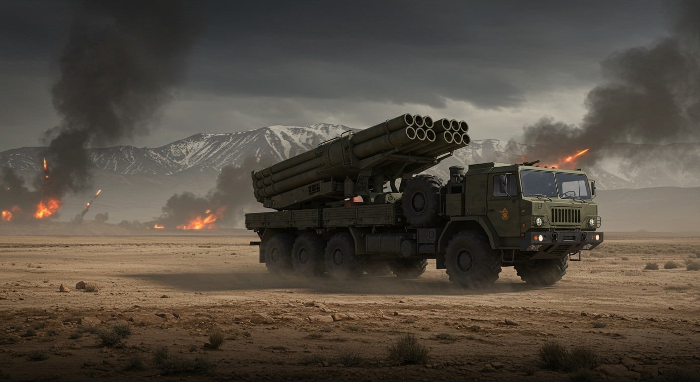 Le BM-21 Grad, lance-roquettes soviétique, attise les conflits frontaliers. Découvrez son histoire, son impact et ses enjeux géopolitiques.