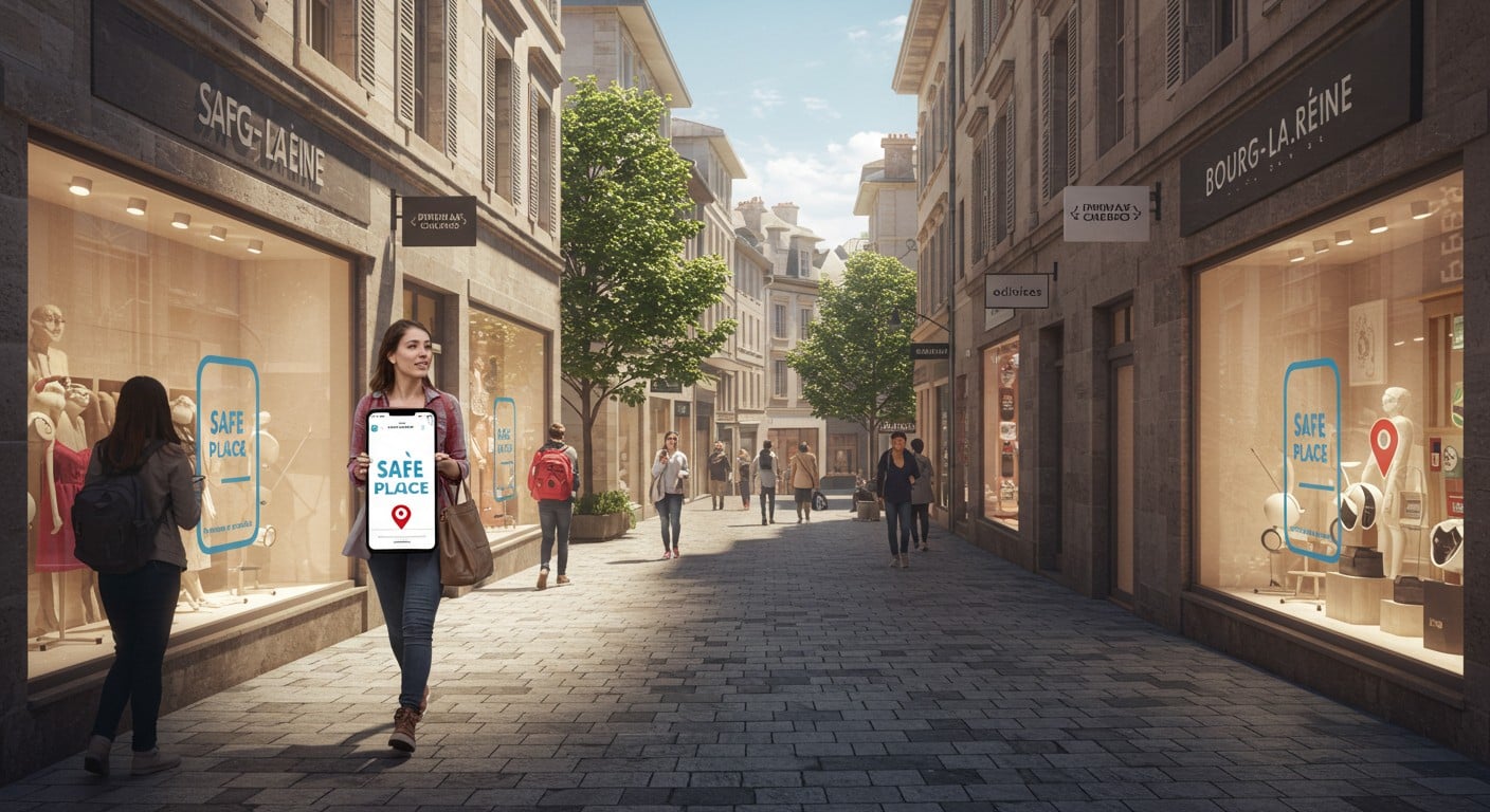 À Bourg-la-Reine, des commerces deviennent des lieux sûrs via Umay pour lutter contre le harcèlement de rue. Découvrez ce dispositif innovant !