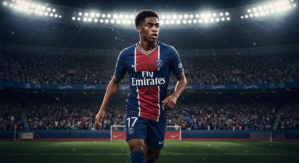 Bradley Barcola : L’Étoile Montante du PSG Indispensable