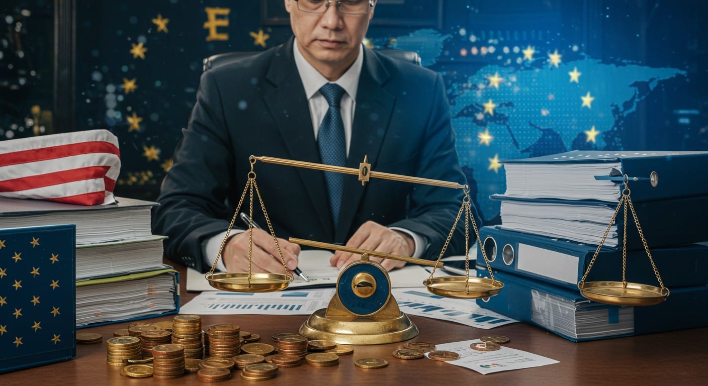 Éric Lombard jongle entre budget 2026 et accord UE-USA. Découvrez les défis économiques et politiques qui l’attendent cet automne !