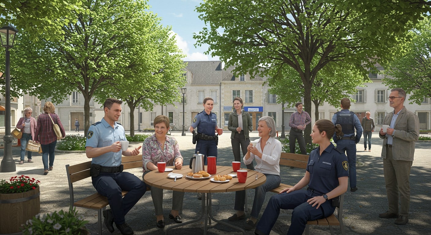À Courtry, des cafés-rencontres unissent habitants et police municipale. Découvrez comment ces échanges renforcent la confiance et la sécurité locale.