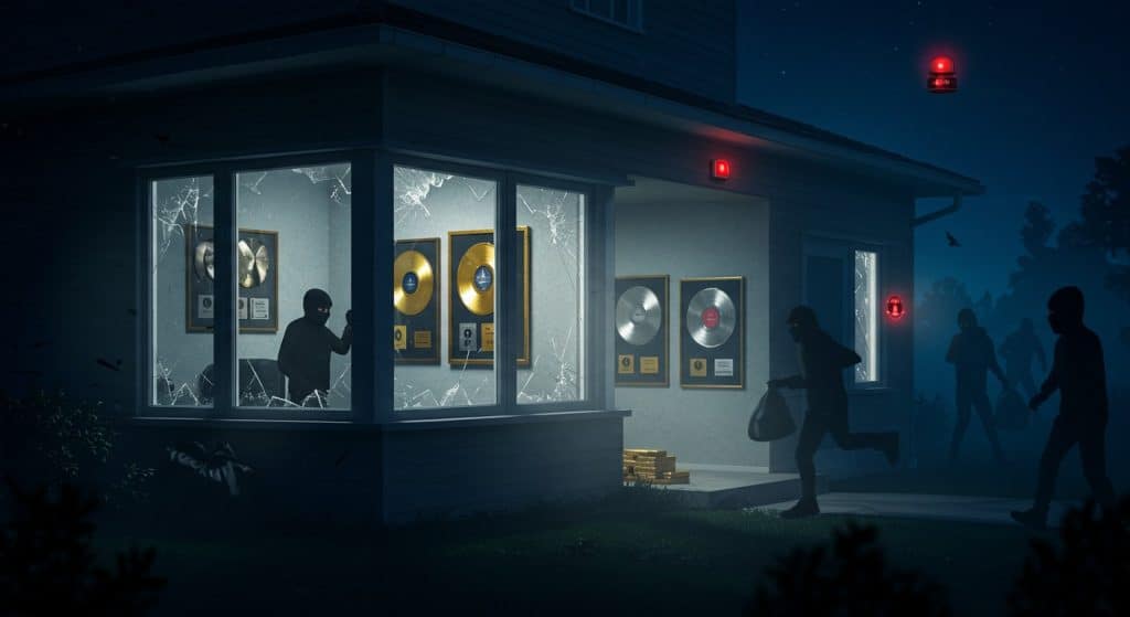 Cambriolage Chez Lynda : Disques d’Or et Bijoux Volés