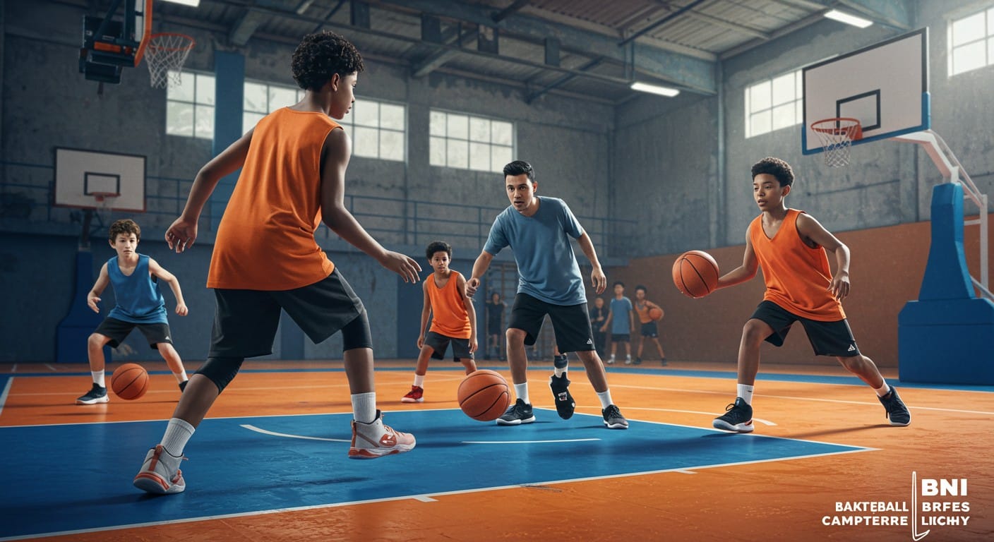 Découvrez le camp de basket de Fred Fauthoux à Clichy, où des jeunes apprennent des techniques pointues avec le sélectionneur des Bleus. Une expérience unique !
