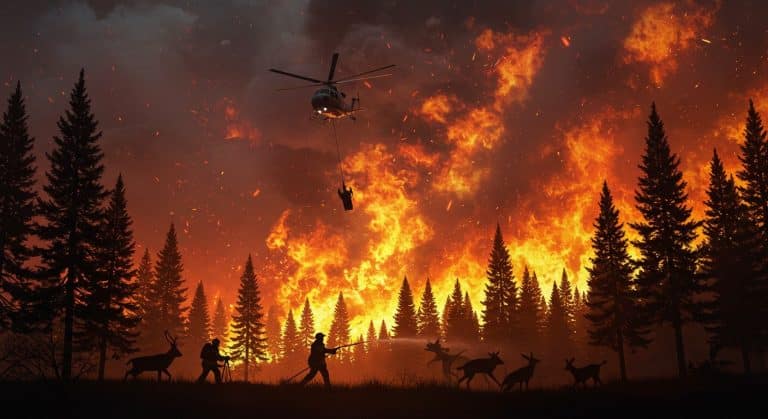 Canada : Mégafeux Dévastateurs, un Cri d’Alarme Climatique