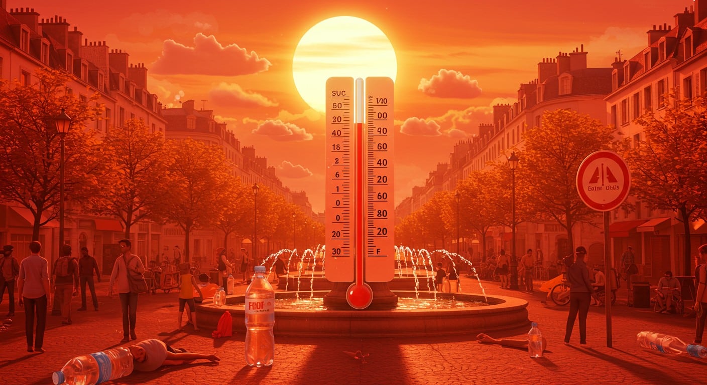 Canicule 2025 : 4 départements en vigilance rouge, 55 en orange. Découvrez comment gérer la chaleur extrême et protéger les plus vulnérables.