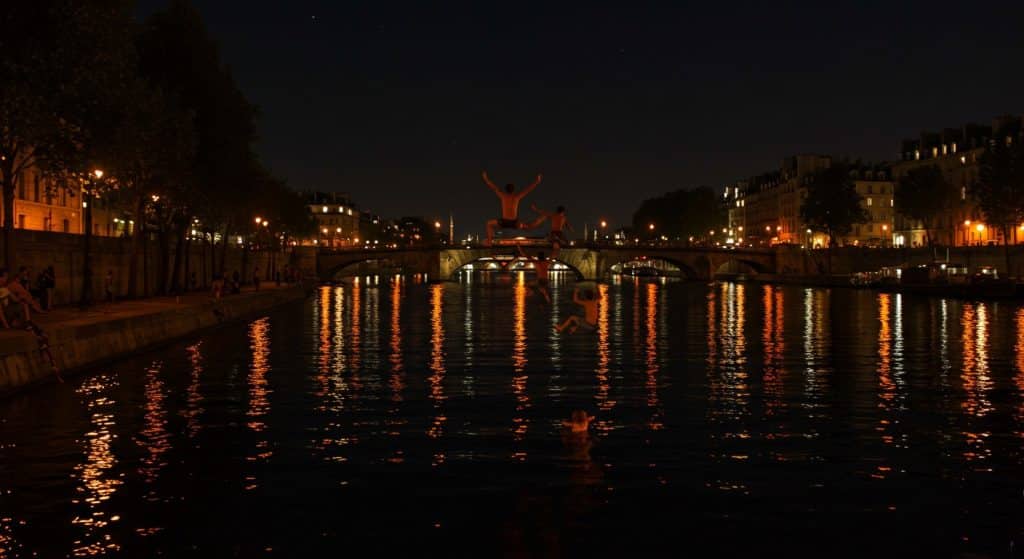 Canicule à Paris : La Baignade Nocturne dans la Seine Décryptée