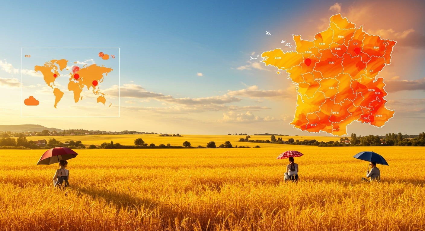 Après un bref répit, la France se prépare à un nouveau pic de chaleur. Découvrez les prévisions météo et comment s’adapter à cette vague brûlante.