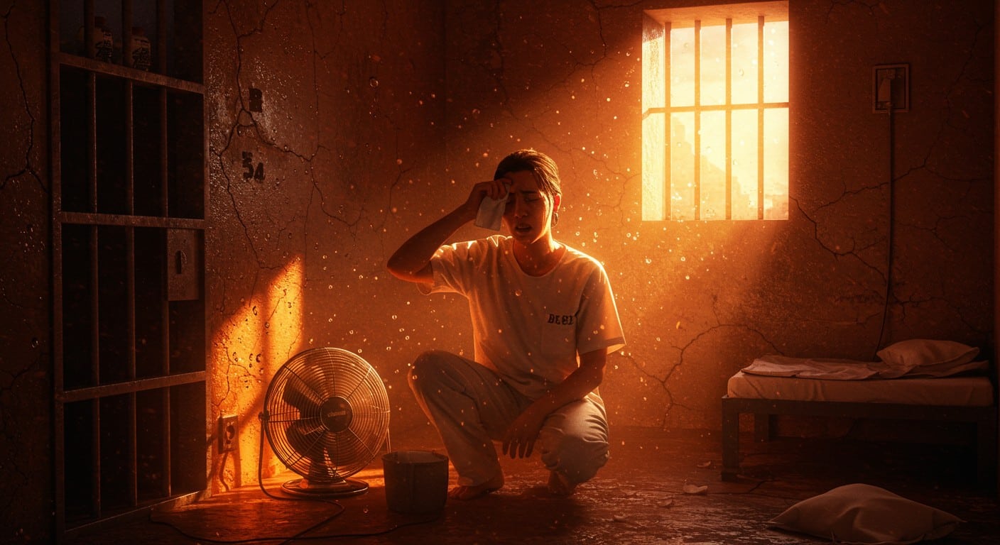 La canicule frappe la prison de Fleury-Mérogis, révélant des conditions de détention alarmantes. Découvrez les défis des détenues face à la chaleur extrême.