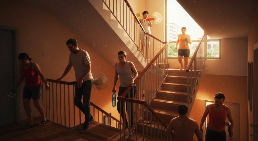 Canicule et Pannes d’Ascenseur : Nanterre Épuisée