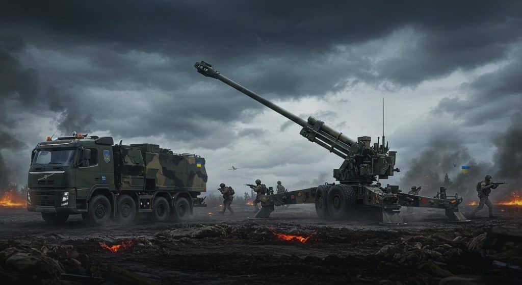 Canon Archer : Arme Secrète Suédoise en Ukraine