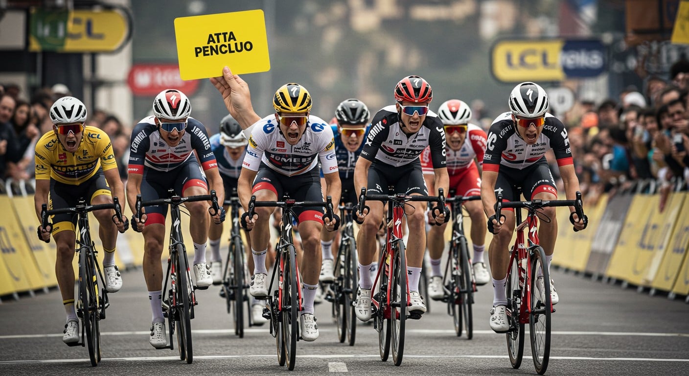 Le carton jaune bouleverse le cyclisme, mais divise les coureurs. Découvrez son impact et ses limites avant le Tour de France 2025.