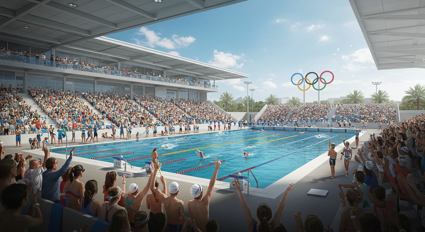 Le Centre aquatique olympique de Saint-Denis ouvre gratis le 26 juillet pour les 1 an des JO 2024 ! Découvrez cet héritage sportif unique.