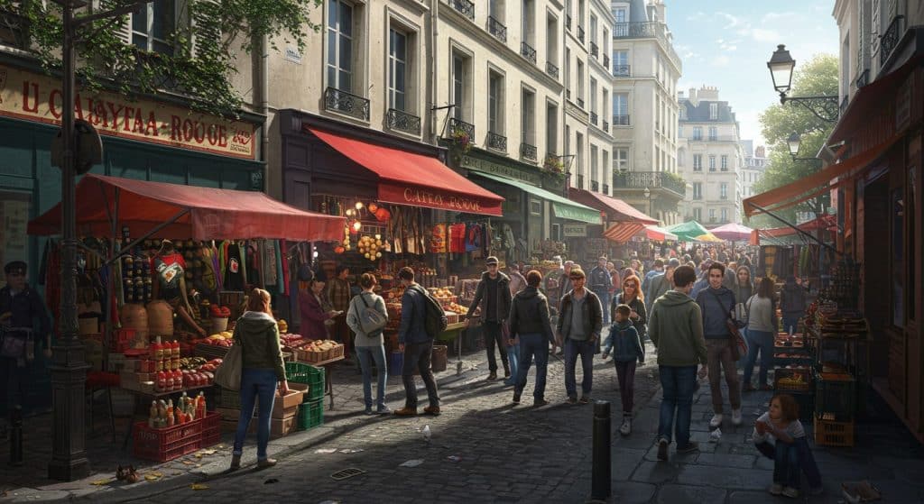 Château-Rouge : Une Journée dans le Chaos Urbain
