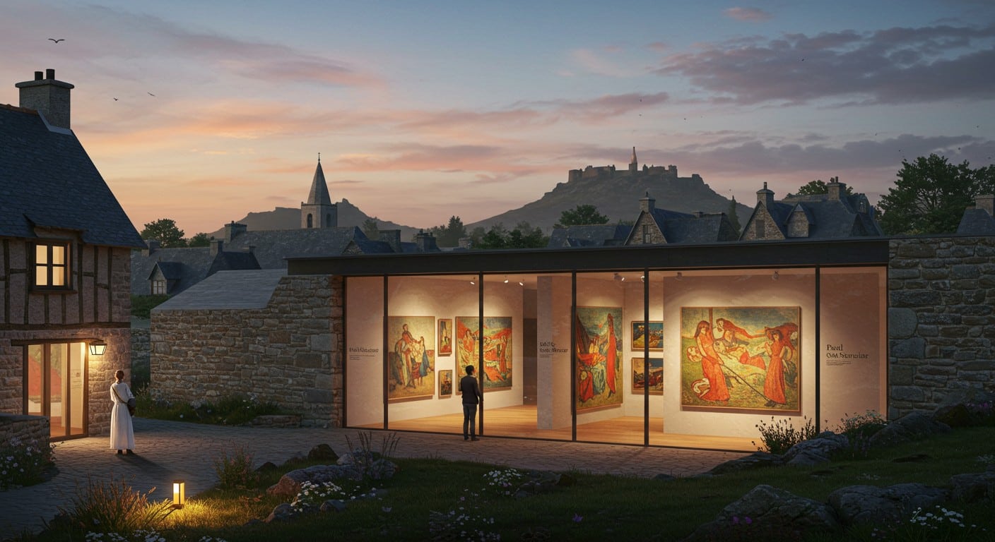 Découvrez le musée de Châteauneuf-du-Faou, abritant la plus grande collection mondiale de Paul Sérusier, un trésor artistique au cœur de la Bretagne.