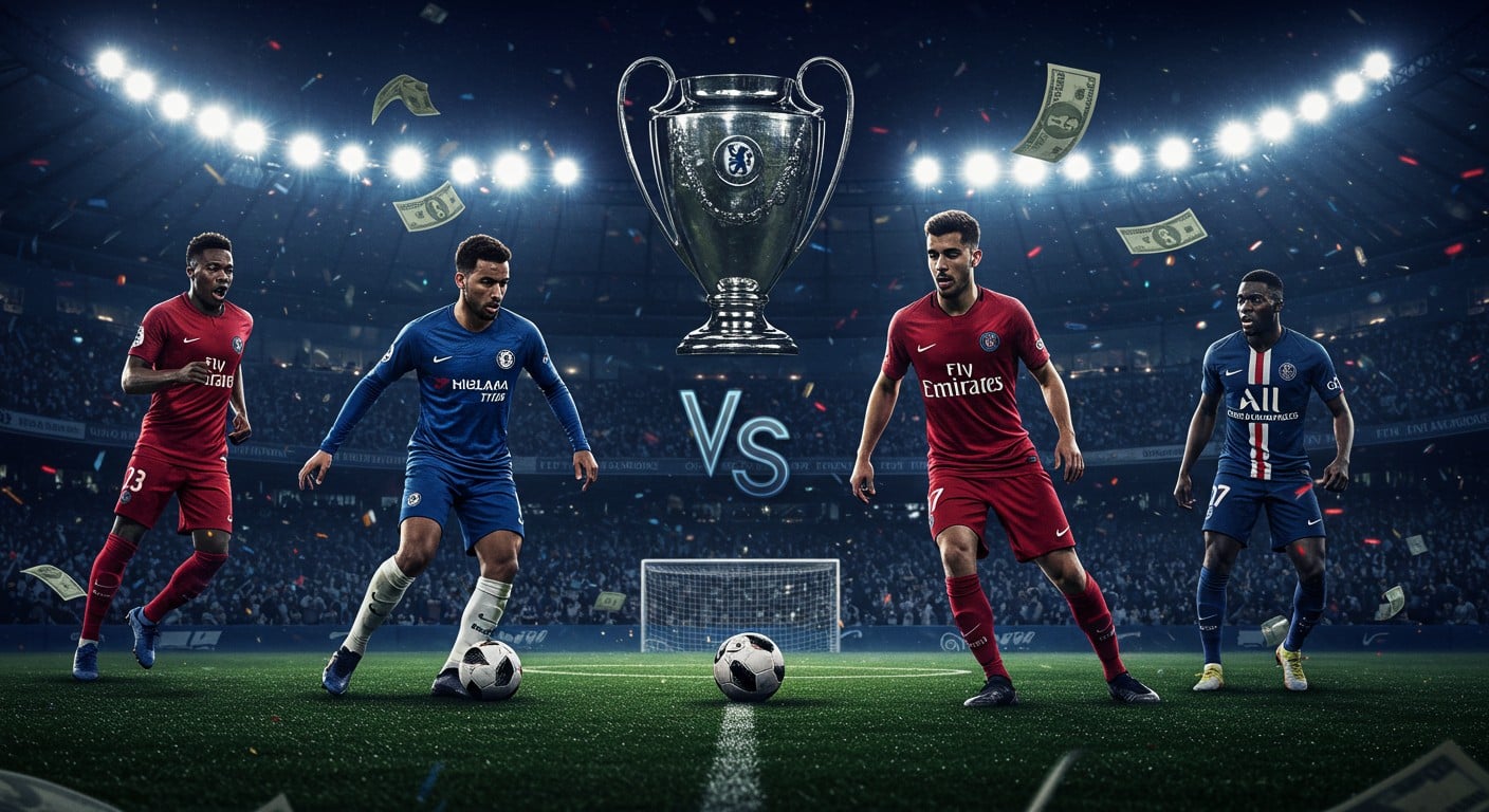 PSG face à Chelsea en finale : effectifs colossaux, transferts records et stratégies audacieuses. Qui l’emportera dans ce choc des géants ?