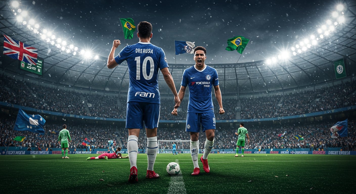 Chelsea bat Palmeiras 2-1 et rejoint Fluminense en demi-finale de la Coupe du monde des clubs. Un match intense, un but décisif et Thiago Silva au cœur de l’émotion.