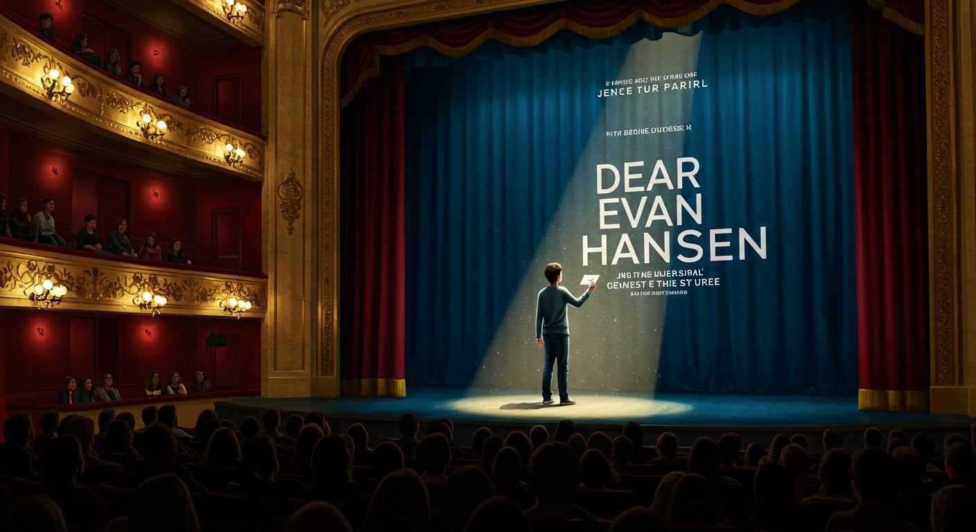 Découvrez Cher Evan Hansen à Paris, comédie musicale récompensée adaptée par Hoshi. Une histoire émouvante sur la jeunesse et ses défis.