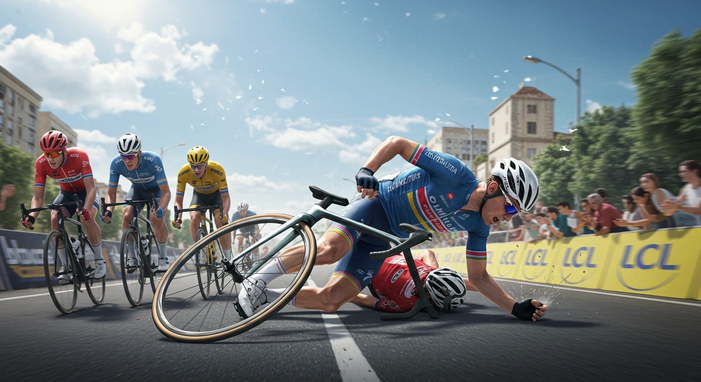 La chute de Tadej Pogacar à Toulouse secoue le Tour de France 2025. Découvrez les détails, impacts et réactions dans notre analyse exclusive.