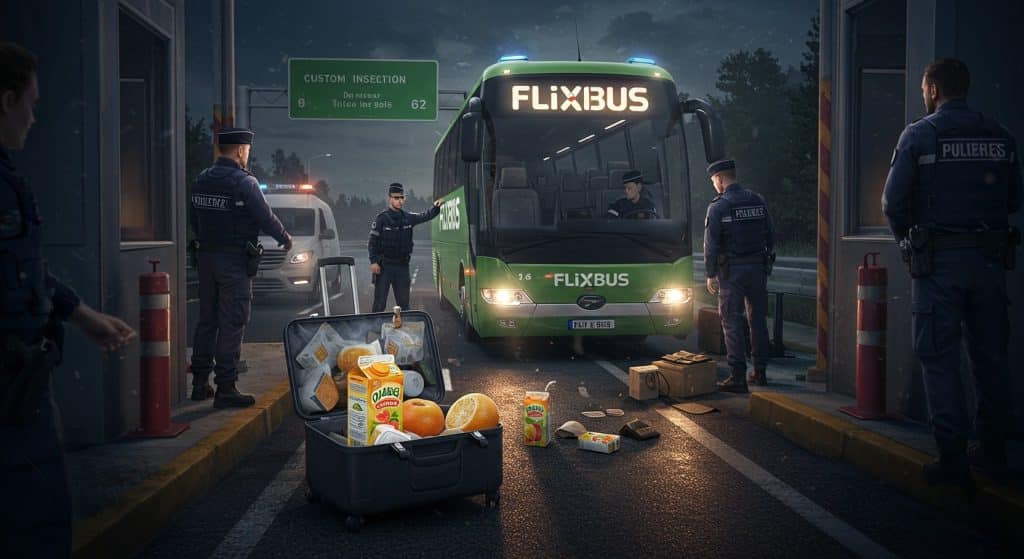 Cocaïne Cachée dans des FlixBus : 3 Kg Saisis sur l’A1