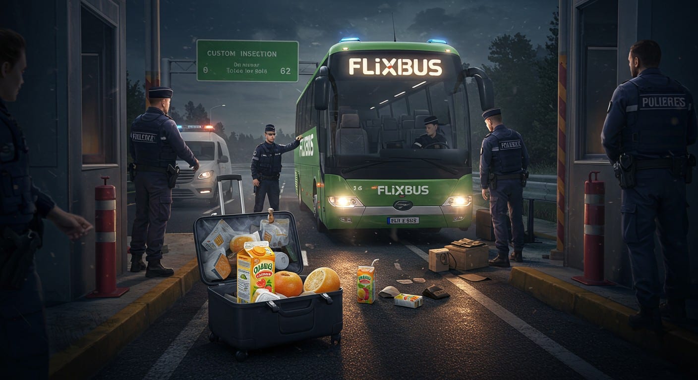 3 kg de cocaïne saisis dans des FlixBus sur l’A1, cachés dans des jus de fruit et une valise. Découvrez les détails de ces interceptions spectaculaires.