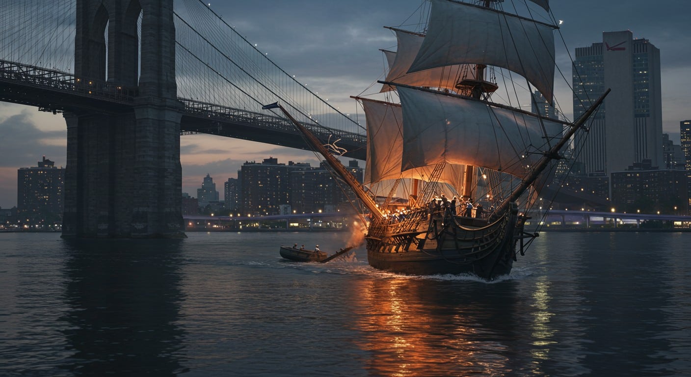 Un voilier mexicain heurte le pont de Brooklyn : que s’est-il passé ? Découvrez les détails de l’enquête, les dégâts et les mystères de cet accident spectaculaire.