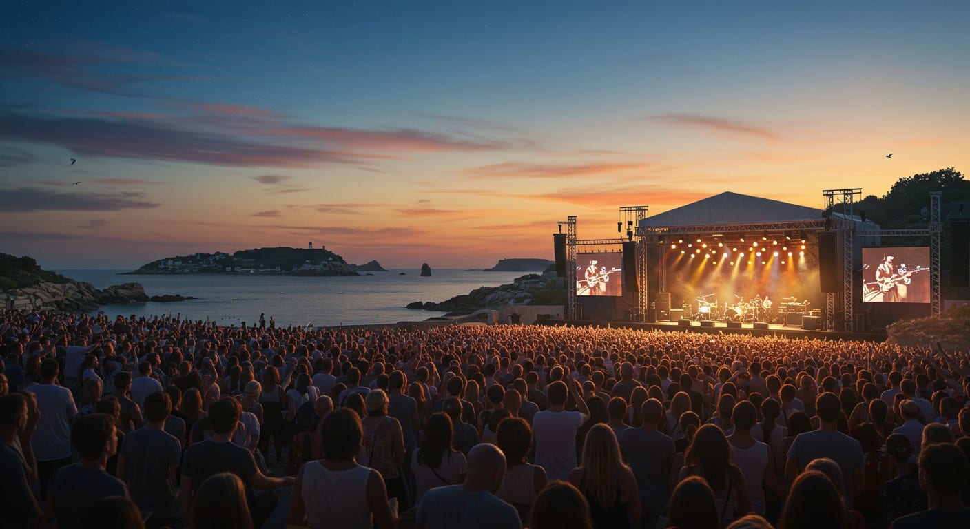Découvrez les concerts gratuits de Bénodet cet été : Joseph Kamel, Superbus, Gilbert Montagné et plus encore, avec vue sur la mer !