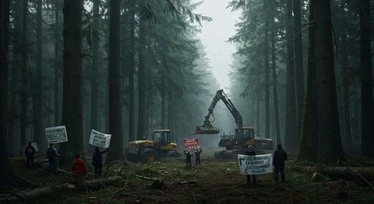 Conflit à Fausses-Reposes : Forêt Urbaine ou Exploitation ?