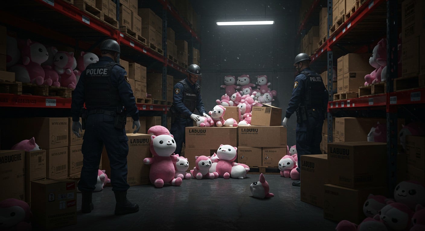 La police chinoise frappe fort contre un réseau de contrefaçon de peluches Labubu. Découvrez les dessous de cette affaire et l’engouement mondial pour ces jouets.