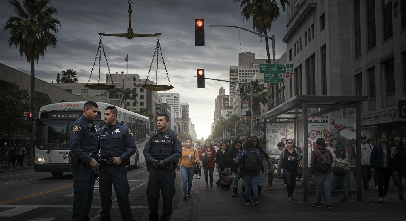 La justice ordonne l'arrêt des contrôles au faciès à Los Angeles. Quels impacts pour les migrants et la police ? Découvrez les détails de cette décision choc.
