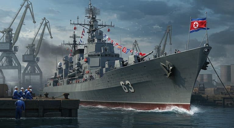 Corée du Nord : Un Nouveau Destroyer de 5000 Tonnes en Vue