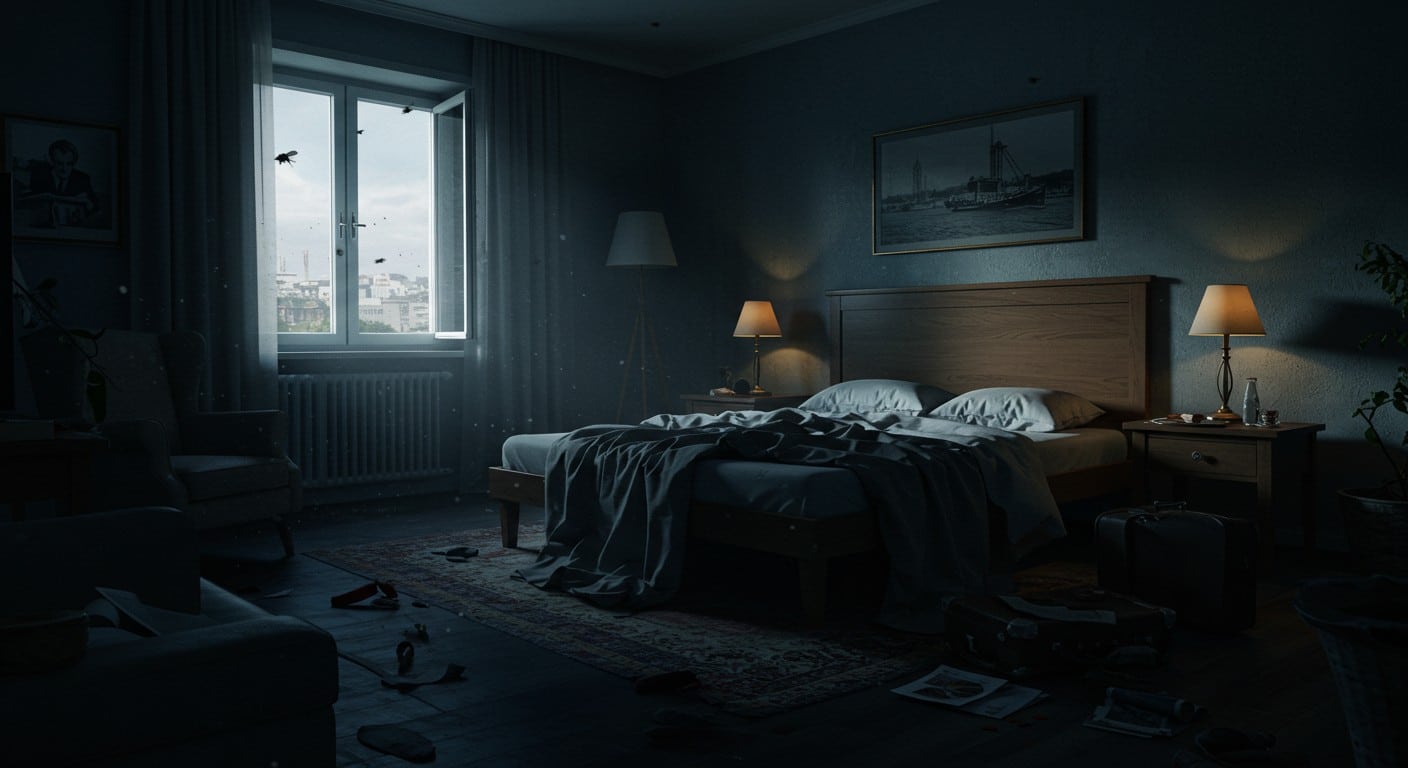 Un corps d’enfant momifié découvert dans un hôtel américain. La mère, en crise psychologique, inculpée. Enquête en cours, mystère autour des causes du drame.