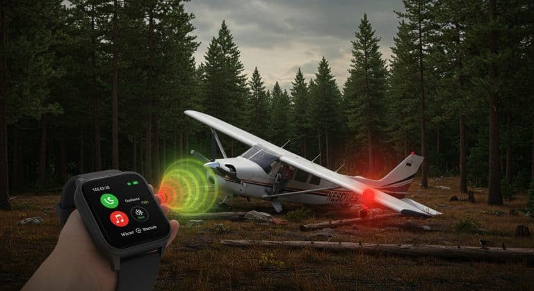 Crash d’Avion aux USA : Une Montre Connectée Sauve la Mise