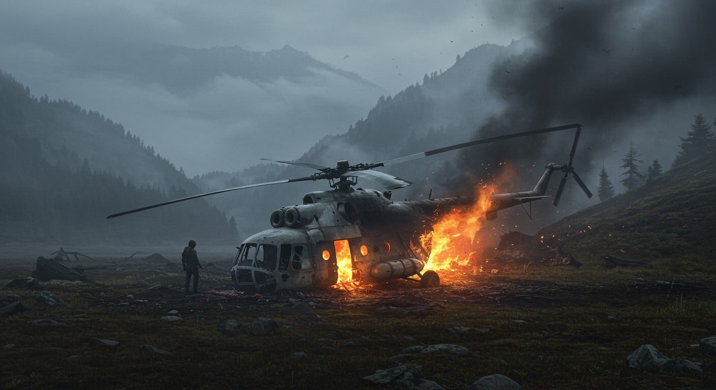 Le mystère du Mi-8 disparu en Russie résolu : crash fatal dans l’Extrême-Orient. Découvrez les détails de l’enquête et les causes probables.