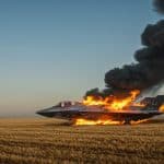 Crash d’un F-35 en Californie : Enquête sur un Mystère à 85 Millions