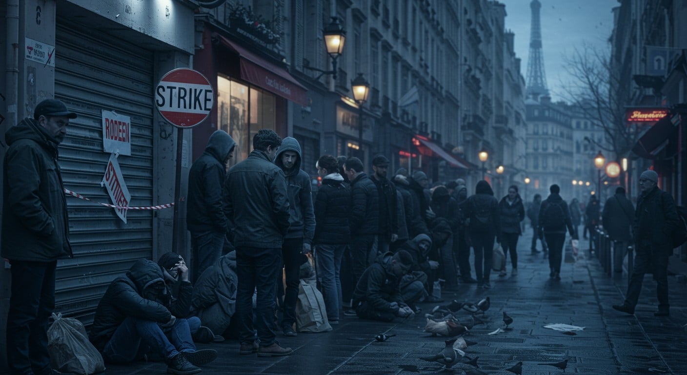 À Paris, le service de domiciliation des sans-abri débordé par 200 demandes quotidiennes. Grève illimitée, conditions de travail critiquées : que se passe-t-il ?