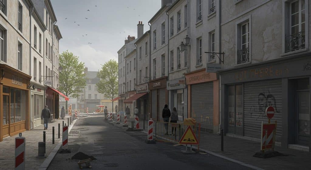 Crise Estivale : Commerçants d’Argenteuil Face aux Travaux