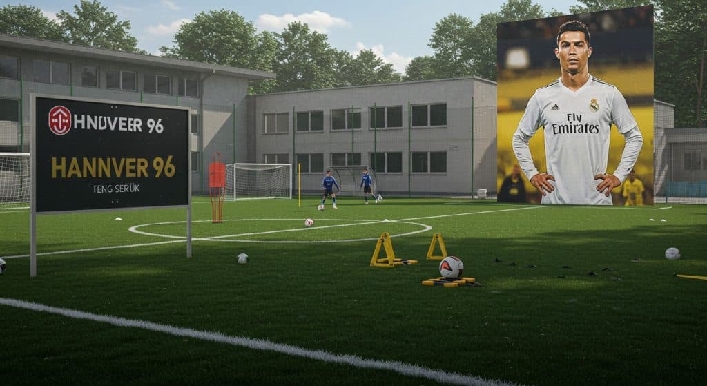 Cristiano Ronaldo Perturbe l’Entraînement de Hanovre 96