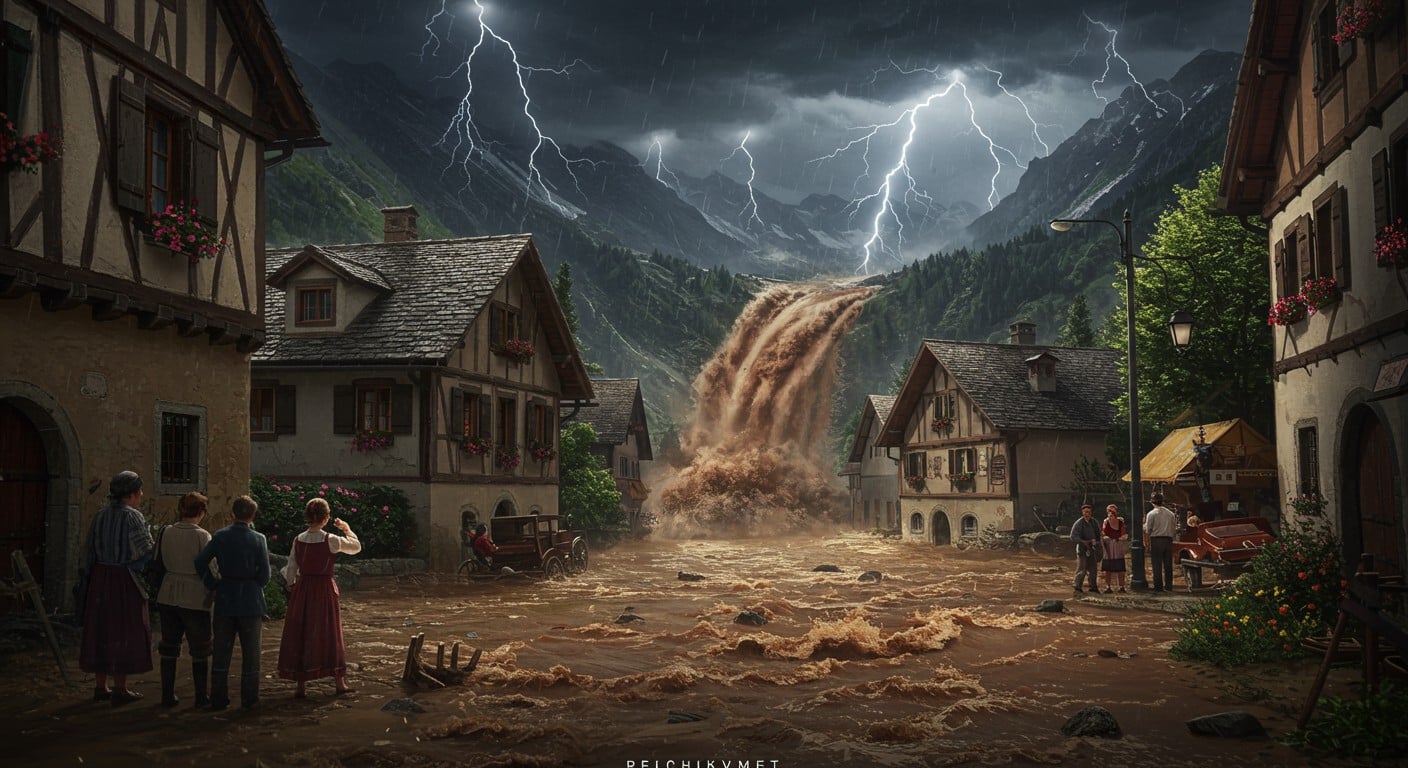 Violents orages en Maurienne : une crue inédite en 70 ans ravage Modane. Dégâts, routes coupées, que s’est-il passé ? Découvrez les détails.