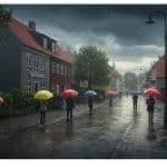Danemark : Alerte Rouge, Pluies Diluviennes Inondent le Sud-Est