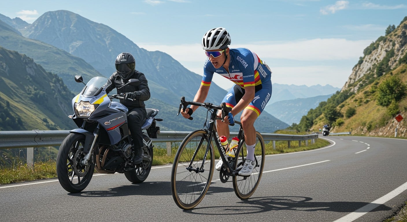 Aleix Espargaró, ex-pilote MotoGP, se lance dans le cyclisme pro au Tour d’Autriche. Découvrez son incroyable transition et ses défis !