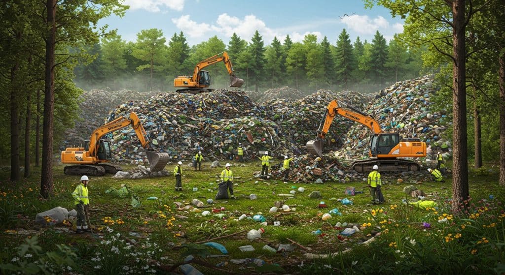 Décharge Sauvage Oise : Un Nettoyage Historique en Cours