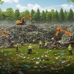 Décharge Sauvage Oise : Un Nettoyage Historique en Cours