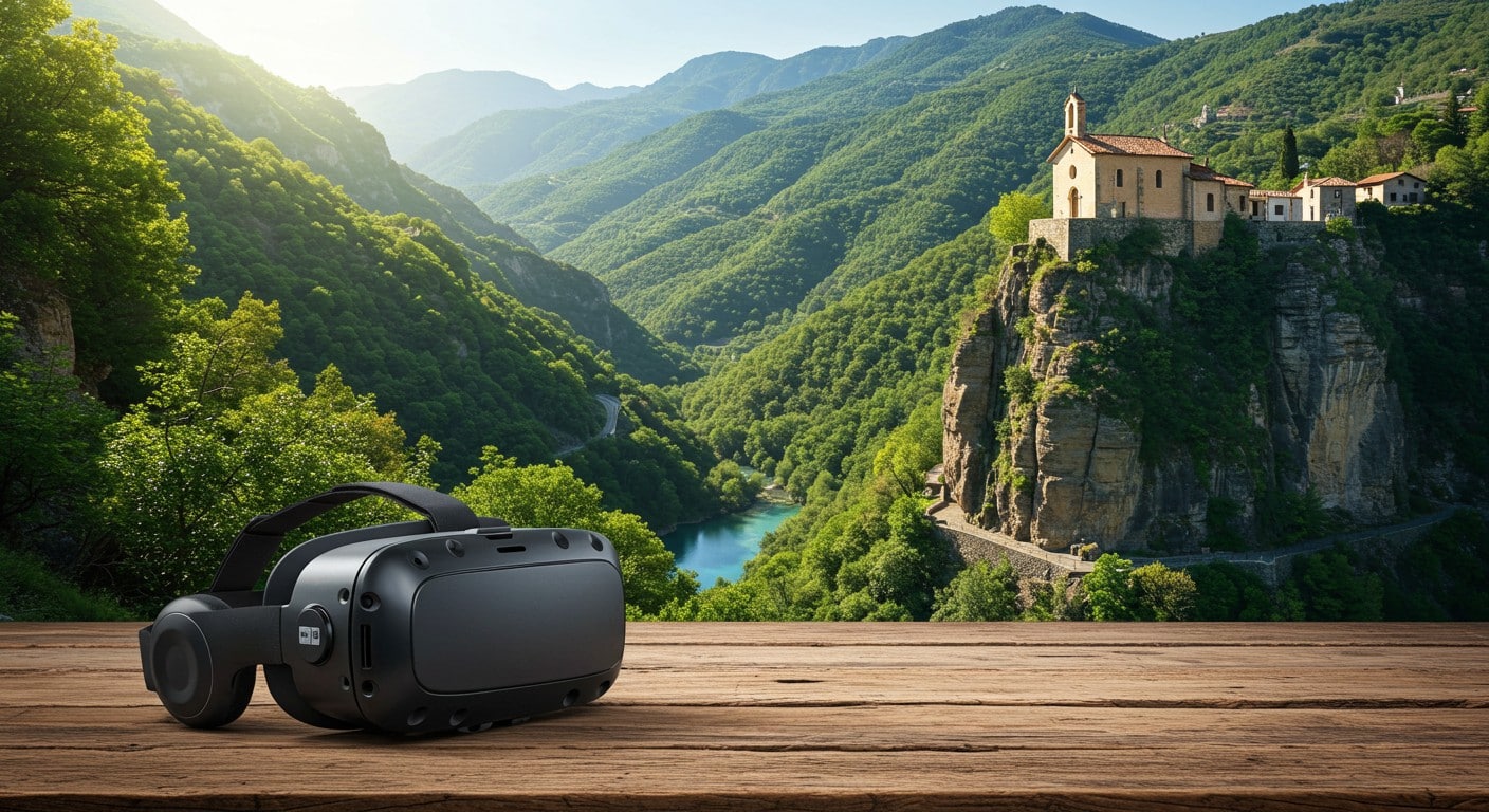 Explorez les trésors des Pyrénées-Orientales via la réalité virtuelle ! Plongez dans la vallée du Tech avec des casques immersifs dès cet été.